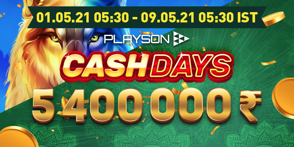 Playson Tournament «May Cashdays»